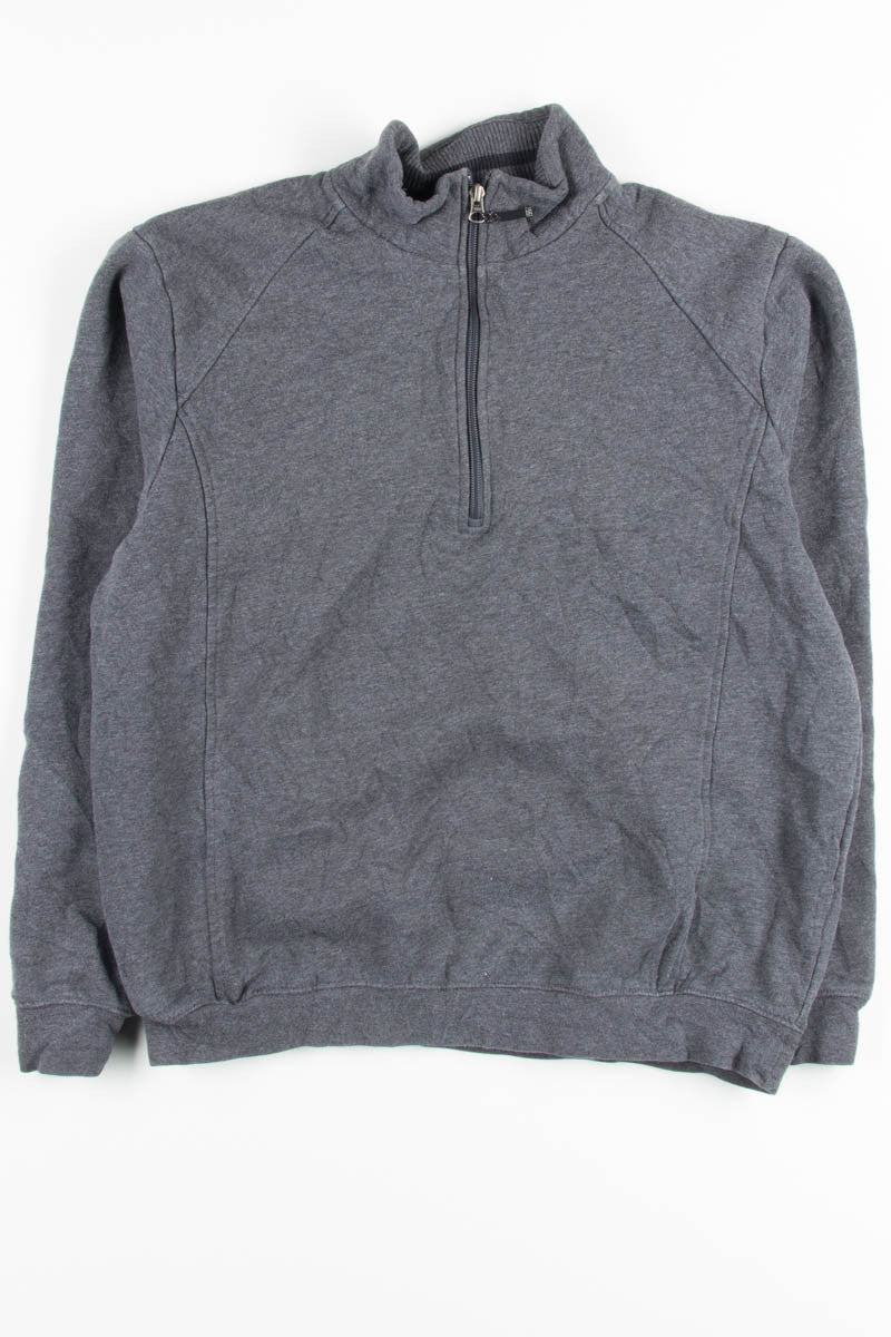 Charcoal Zip Up Sweatshirt