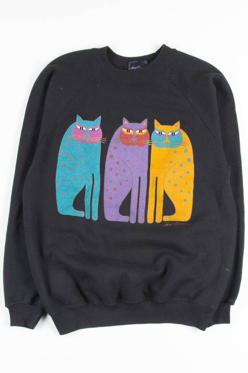Laurel Burch Cat Sweatshirt – Ragstock