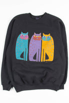 Laurel Burch Cat Sweatshirt