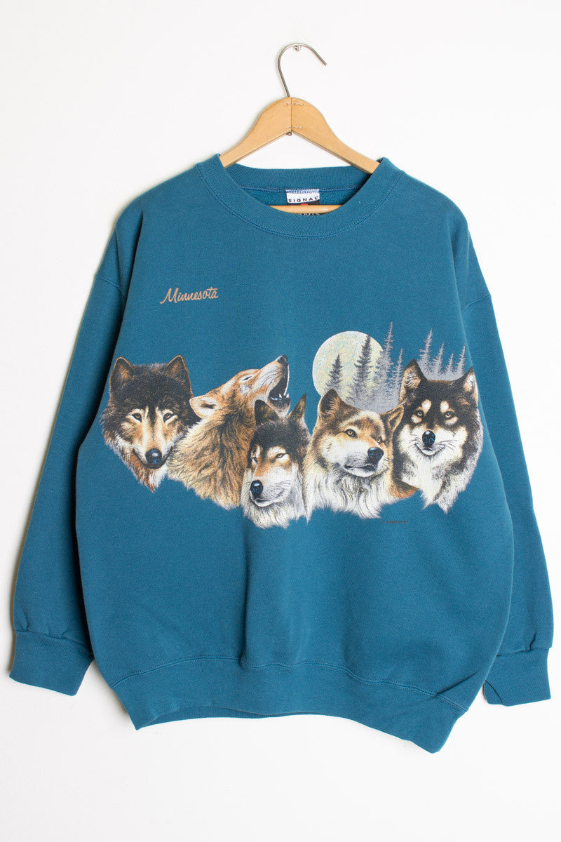 Minnesota Sled Dogs Vintage Sweatshirt