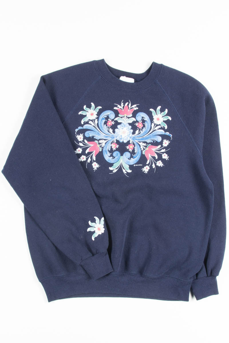 Floral Sweatshirt