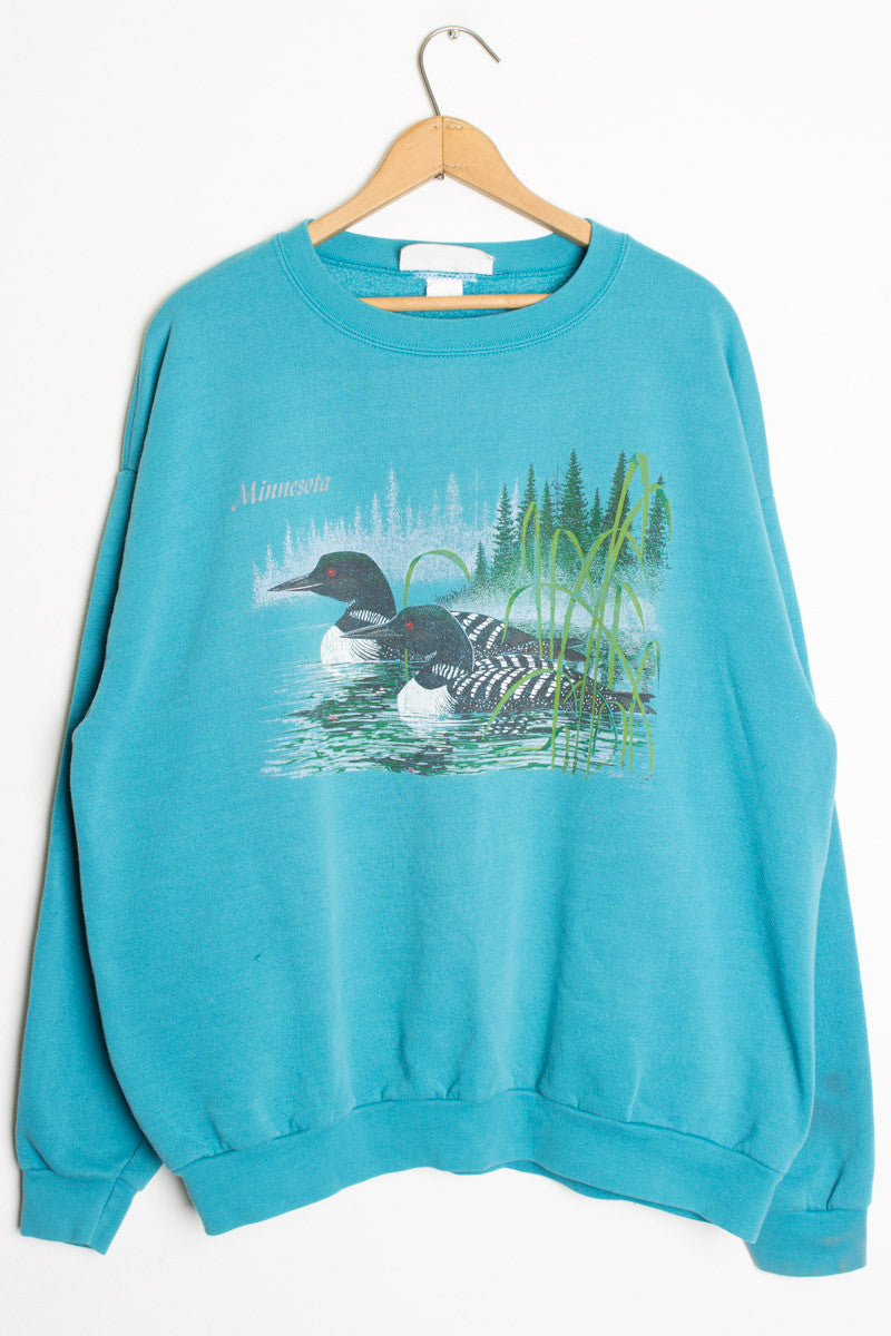 Teal Loon Vintage Sweatshirt