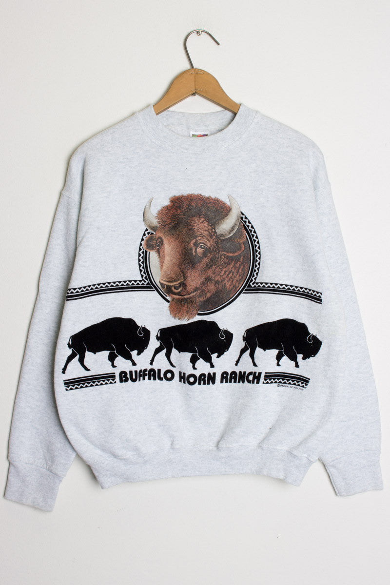 Buffalo Horn Ranch Vintage Sweatshirt