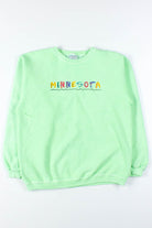 Lime Green Minnesota Sweatshirt