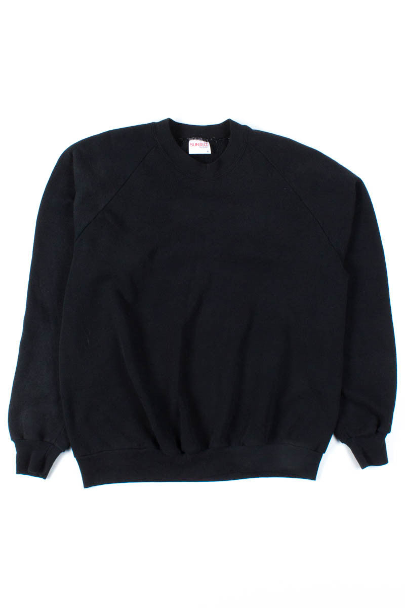 Black Recycled Sweatshirt 3