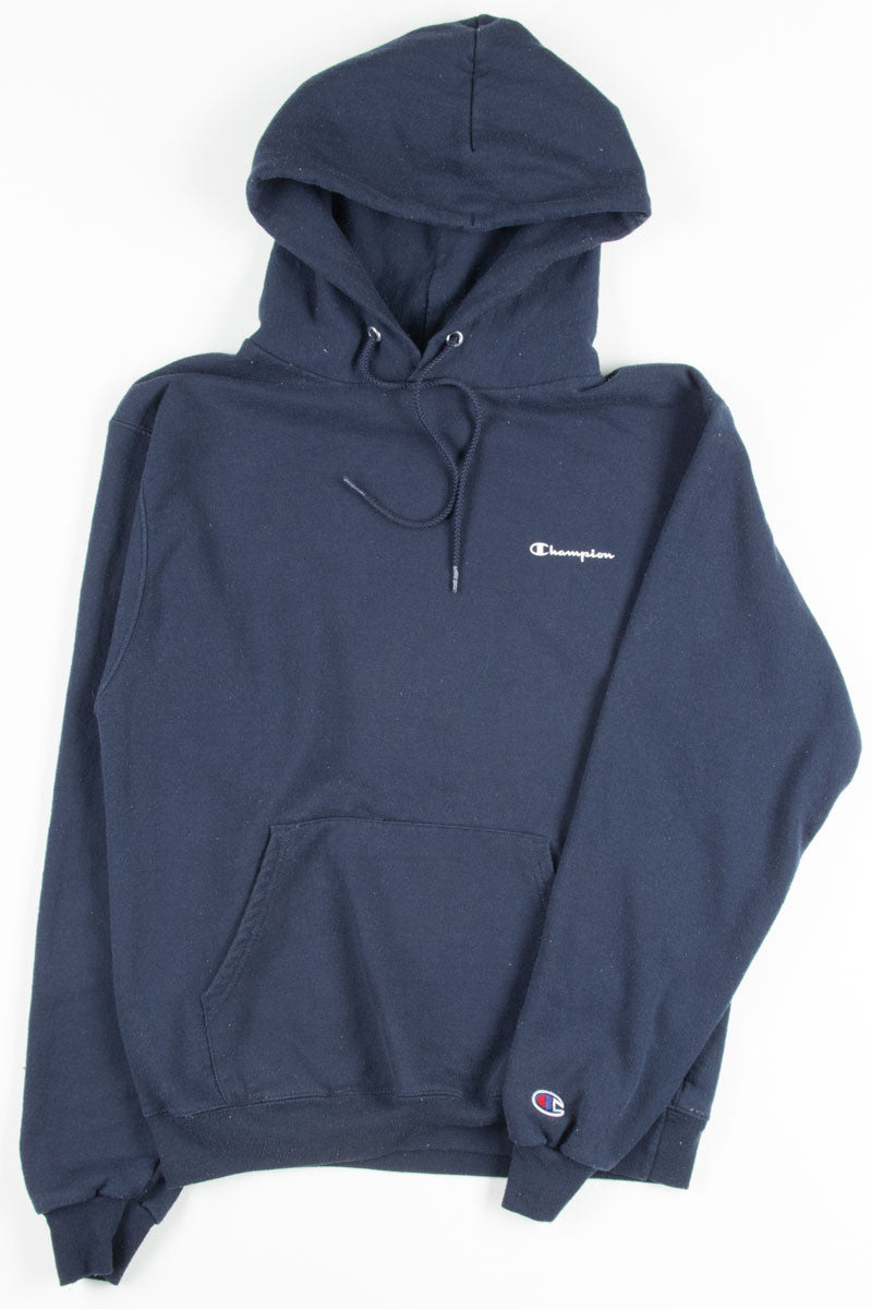 Navy Champion Hoodie Sweatshirt
