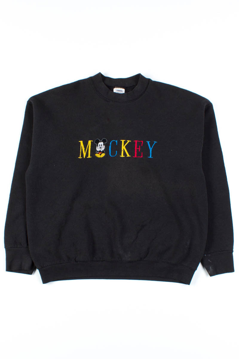 Black Mickey Sweatshirt