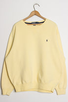 Yellow Ralph Lauren Vintage Sweatshirt