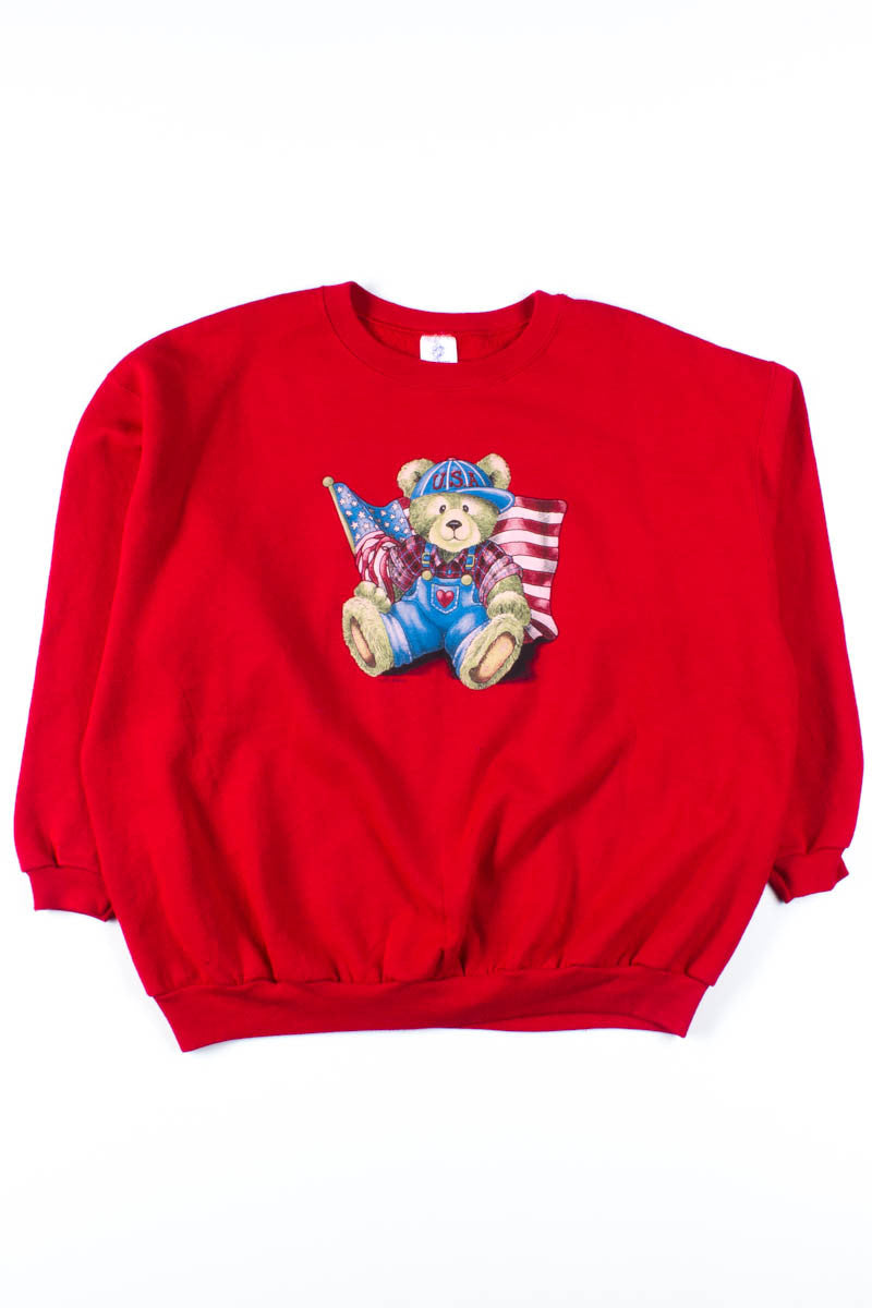 USA Bear Sweatshirt