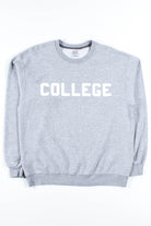 Grey College Sweatshirt