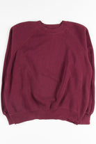 Burgundy Recycled Sweatshirt 4