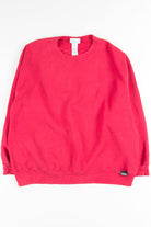 Red Recycled Sweatshirt 2