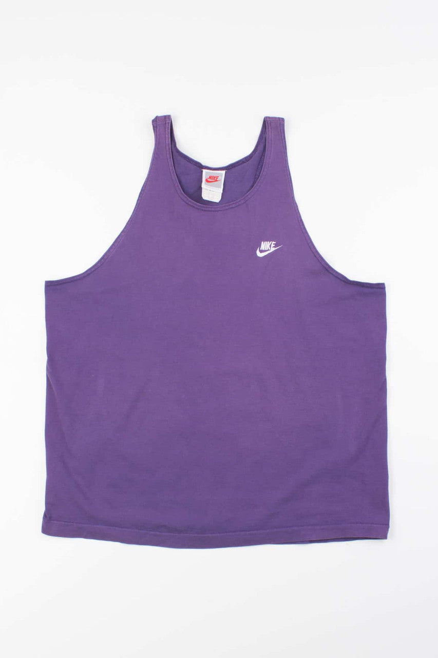 Vintage Silver Label Nike Tank (Single Stitch)