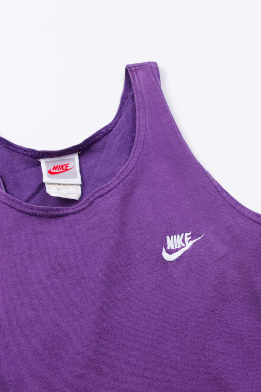 Vintage Silver Label Nike Tank (Single Stitch)