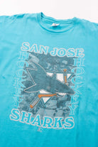Vintage San Jose Sharks T-Shirt (Single Stitch)