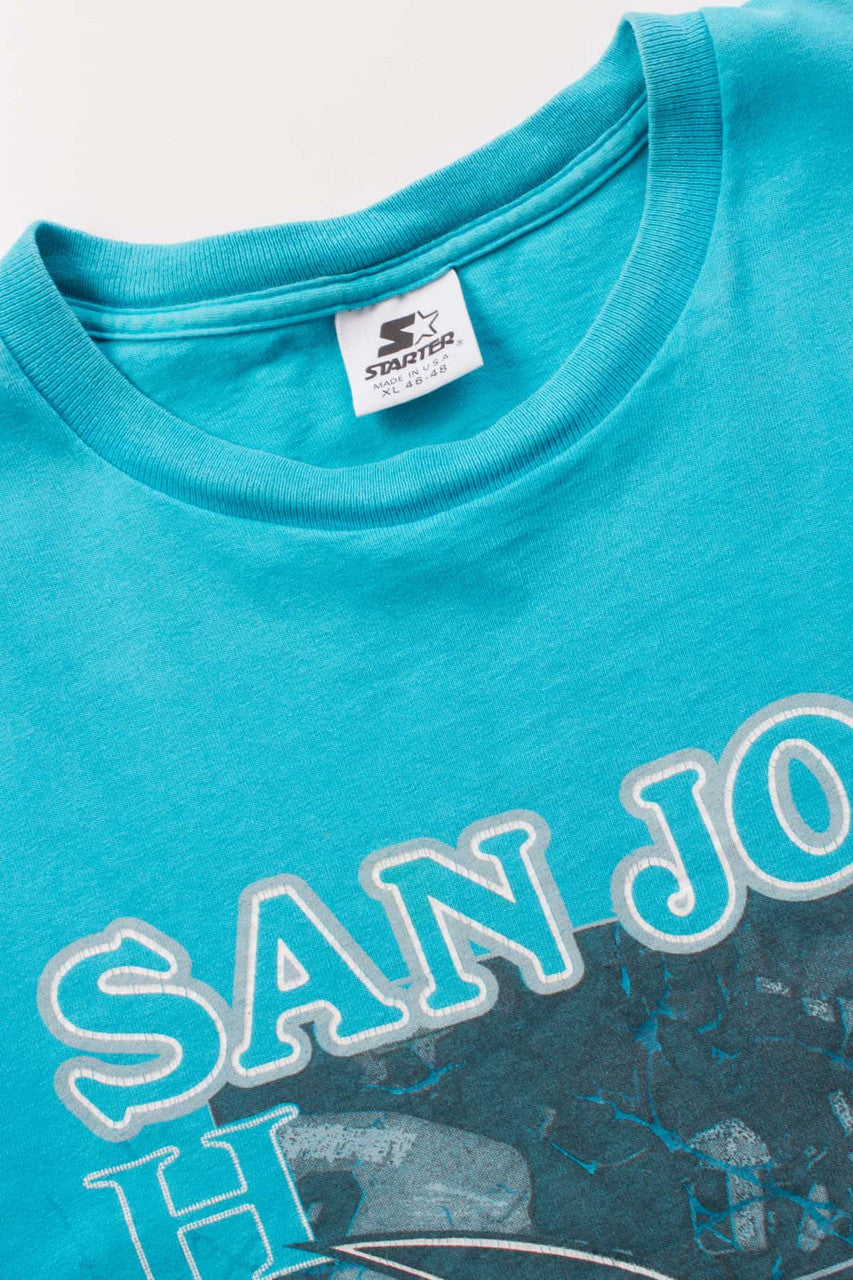 Vintage San Jose Sharks T-Shirt (Single Stitch)