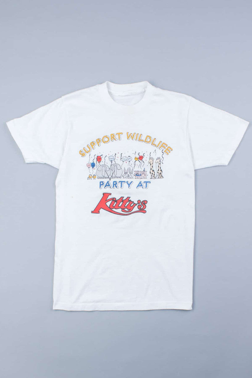 Support Wildlife Vintage T-Shirt (Single Stitch)