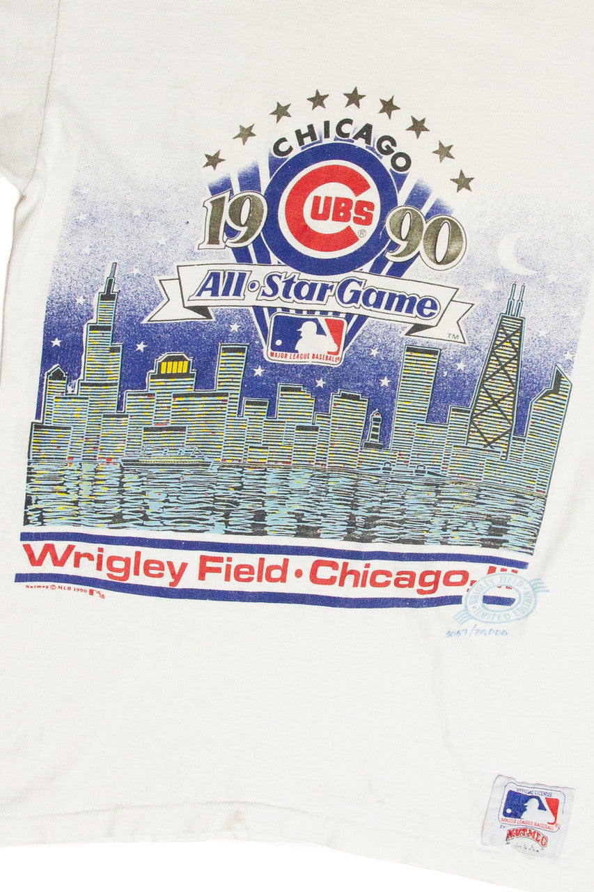 Vintage Chicago Cubs 1990 All-Star Game T-Shirt
