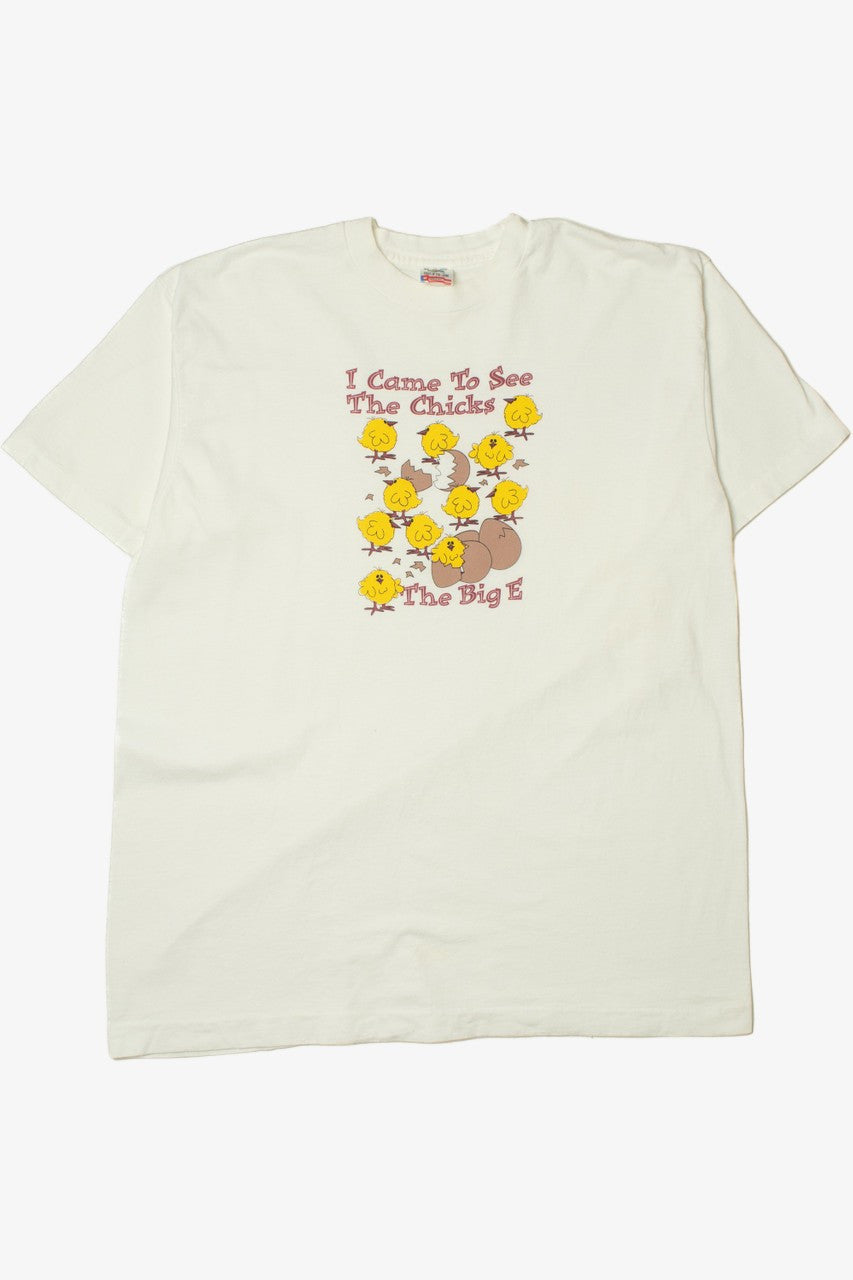 Vintage "I Came To See The Chicks" The Big E T-Shirt