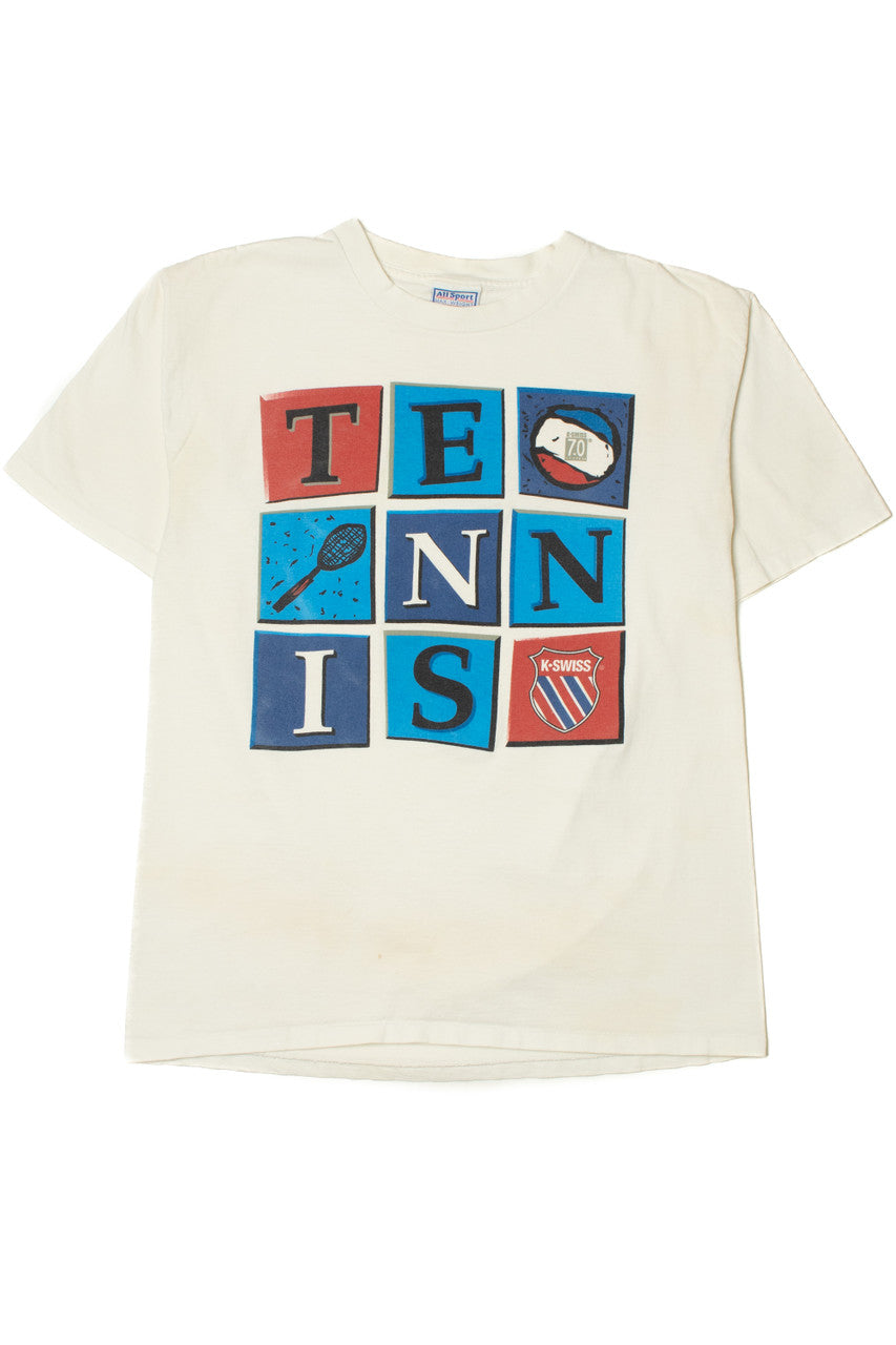 Vintage K-Swiss Tennis T-Shirt