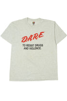 Vintage "D.A.R.E. To Resist Drugs And Violence" Single Stitch T-Shirt