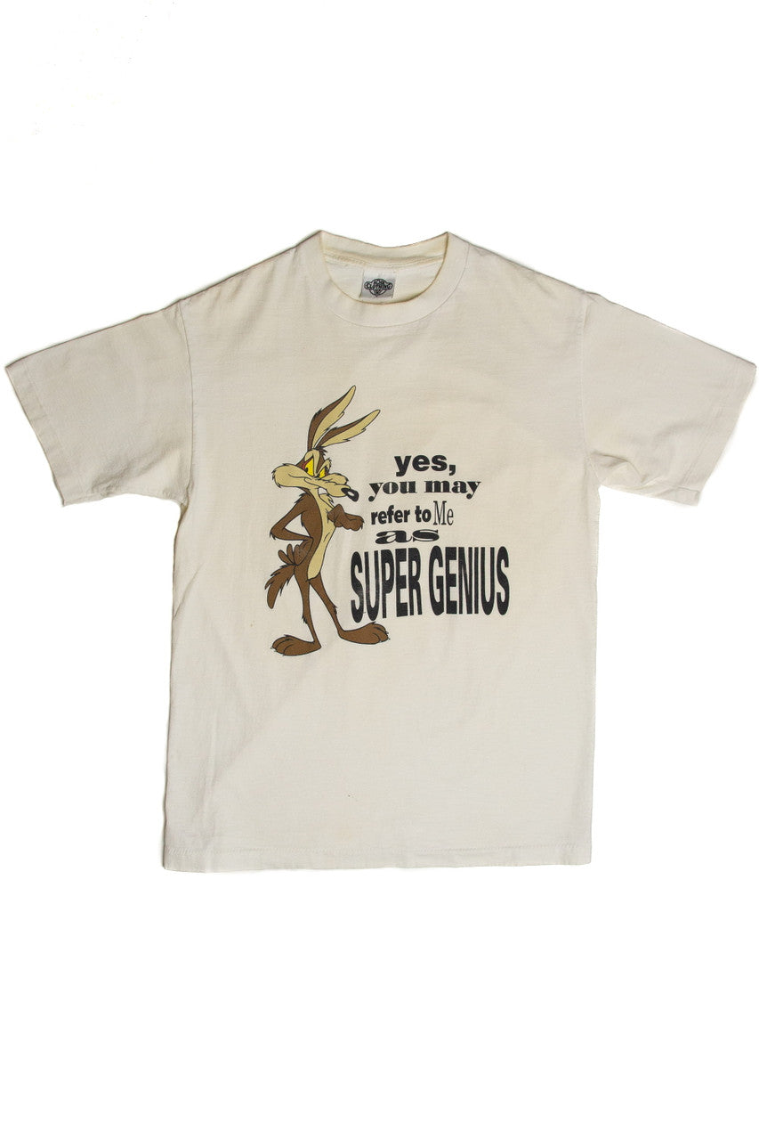 Vintage Wile E. Coyote Super Genius T-Shirt