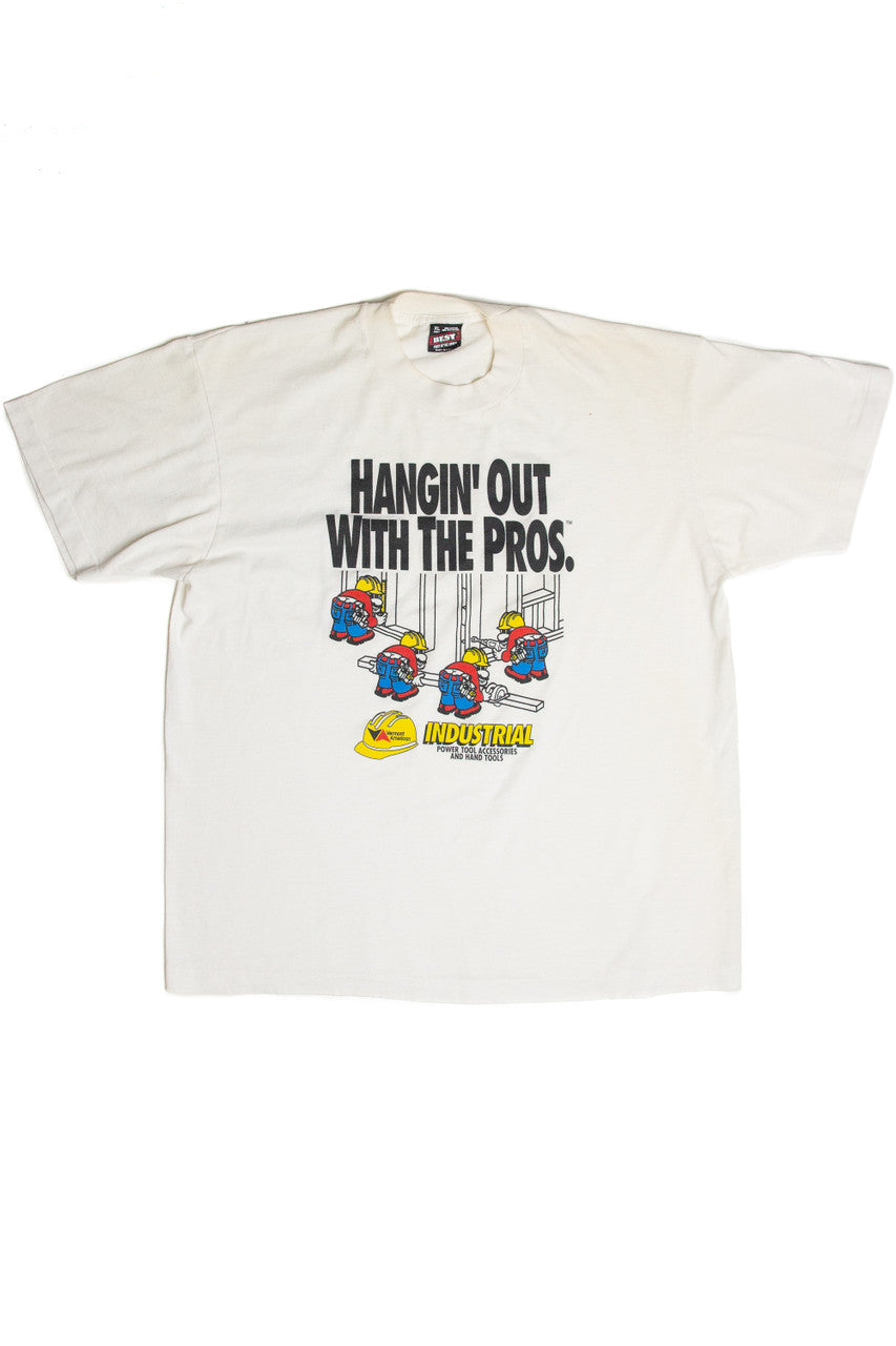 Vintage "Hangin' Out With The Pros." Vermont American T-Shirt