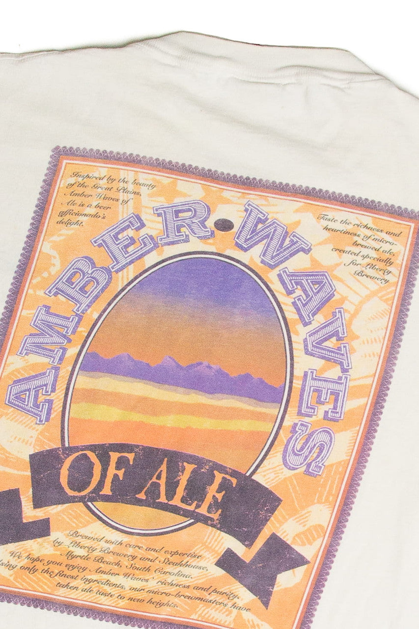 Vintage Liberty Steakhouse and Brewery Amber Waves T-Shirt