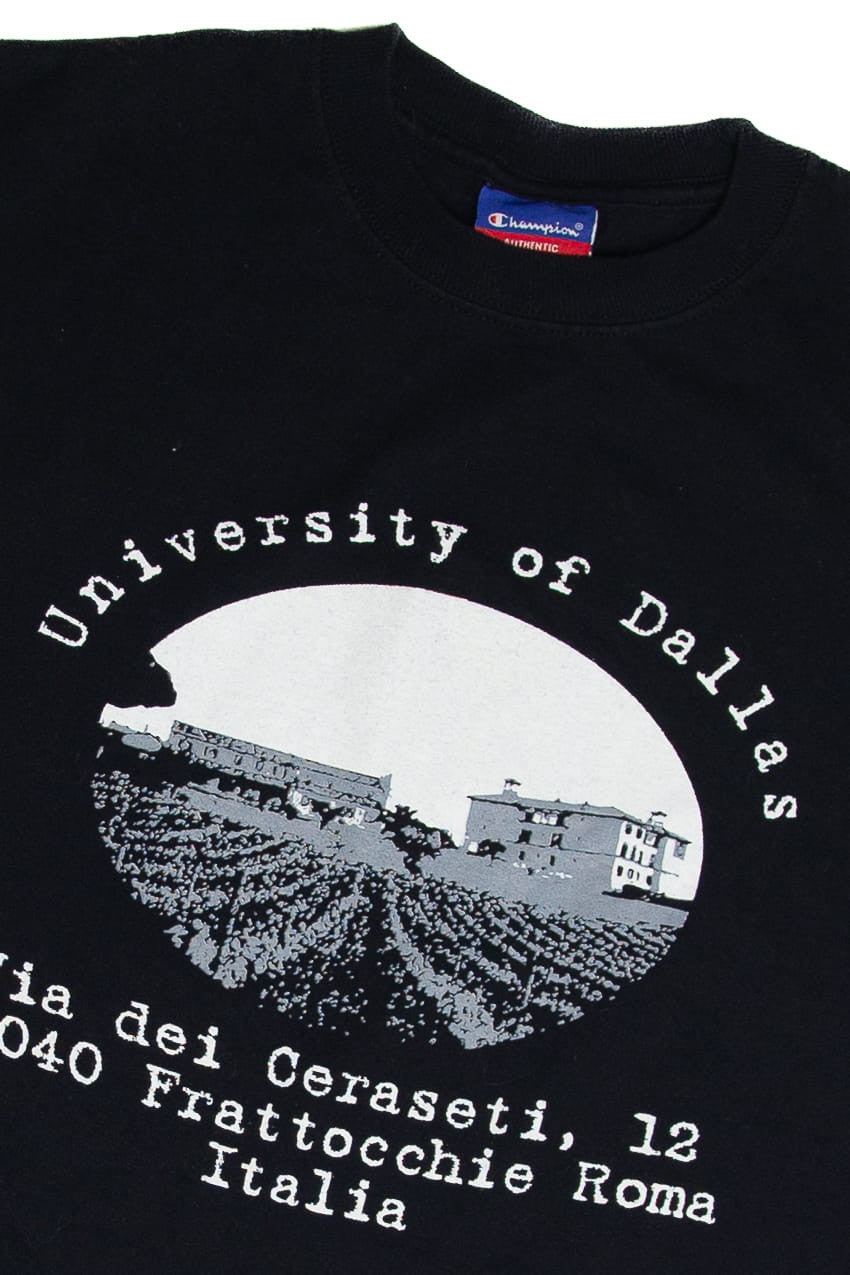 Vintage University of Dallas "And So We Came To Rome" T-Shirt