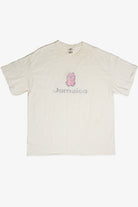 Vintage Jamaica Embroidered Sandals T-Shirt