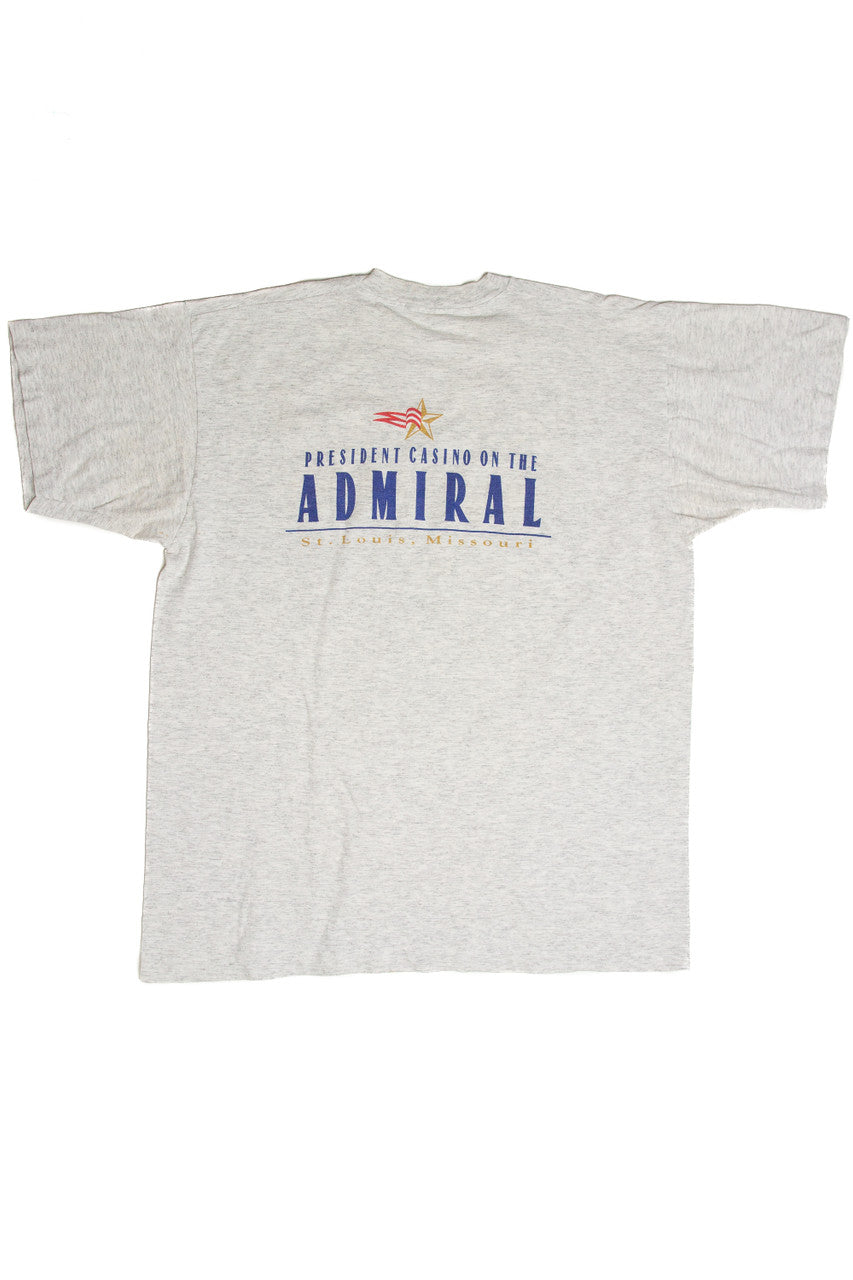 Vintage President Casino On The Admiral "Get Reel St. Louis" T-Shirt
