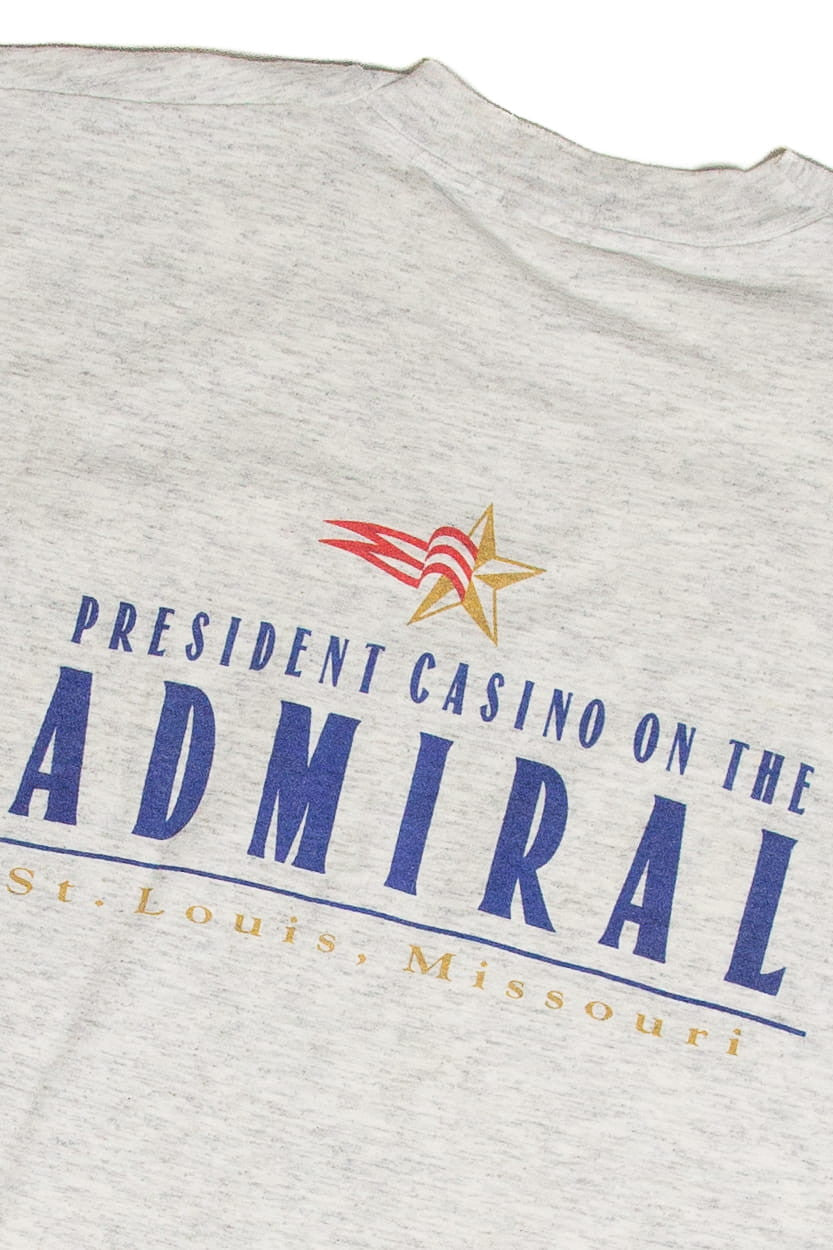Vintage President Casino On The Admiral "Get Reel St. Louis" T-Shirt