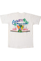 Vintage 1986 "Gumby Beach Club" Boombox Beach Party T-Shirt