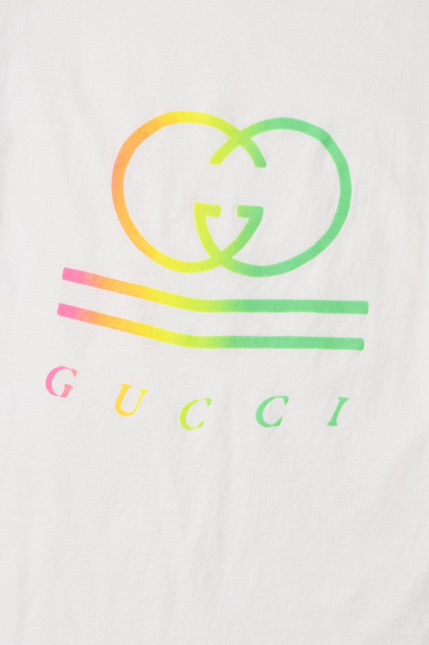 Vintage "Gucci" Embossed Logo Single Stitch T-Shirt