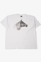 Vintage Horse Illustration Single Stitch T-Shirt