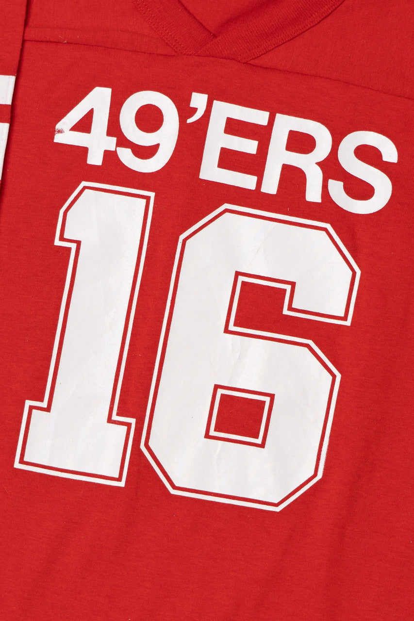 Vintage San Francisco 49'ers "Montana" Double Layered T-Shirt