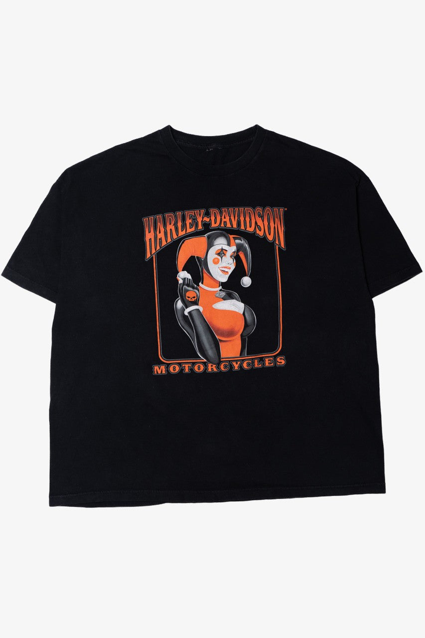 Harley-Davidson Motorcycles Harlequin Sturgis South Dakota T-Shirt