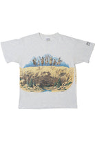 Vintage 1994 Badlands South Dakota Native Wraparound Print T-Shirt