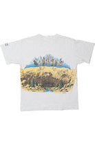 Vintage 1994 Badlands South Dakota Native Wraparound Print T-Shirt