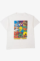 Vintage Looney Tunes Character Grid Bugs Bunny Taz & More T-Shirt