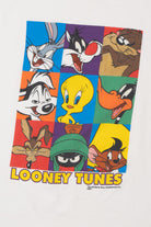 Vintage Looney Tunes Character Grid Bugs Bunny Taz & More T-Shirt