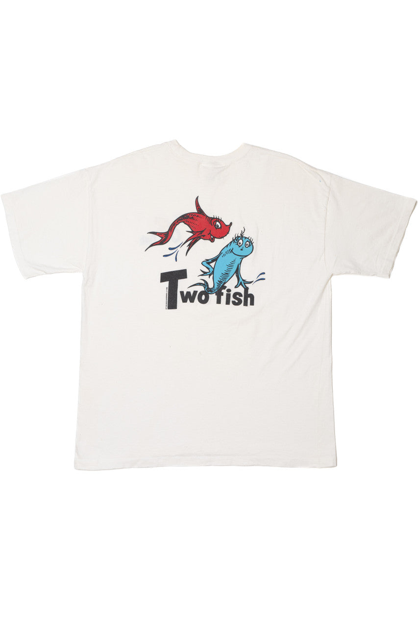 Vintage 1996 "One Fish Two Fish" Dr. Seuss T-Shirt