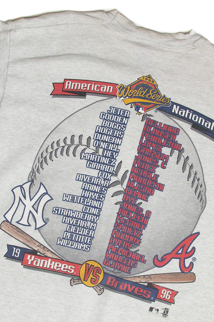Vintage 1996 World Series Yankees Vs. Braves T-Shirt