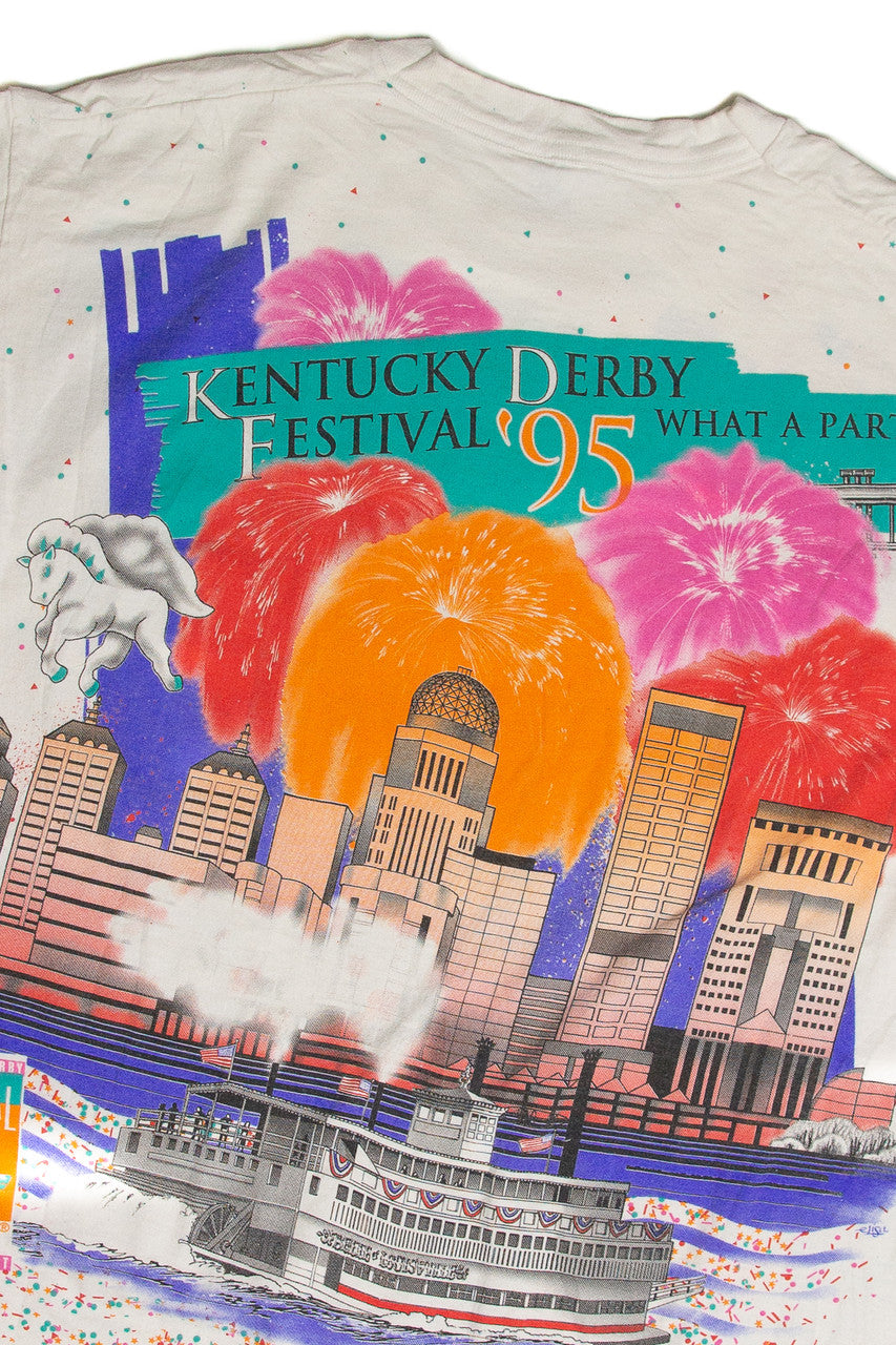 Vintage Kentucky Derby Festival T-Shirt (1995)