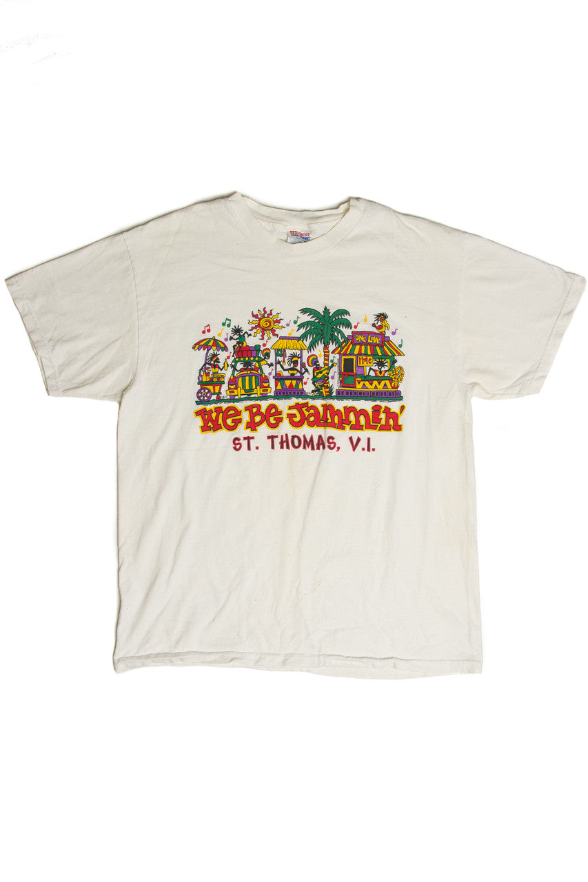 Vintage St. Thomas Island We Be Jammin' T-Shirt