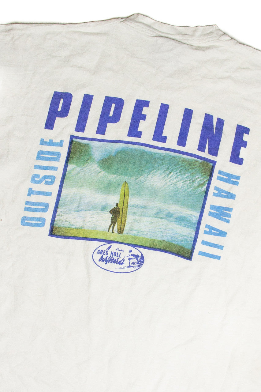 Vintage Da Bull Pipeline Surfing T-Shirt