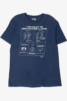 Vintage "The Craft Of Dismantling A Crab" Single Stitch T-Shirt