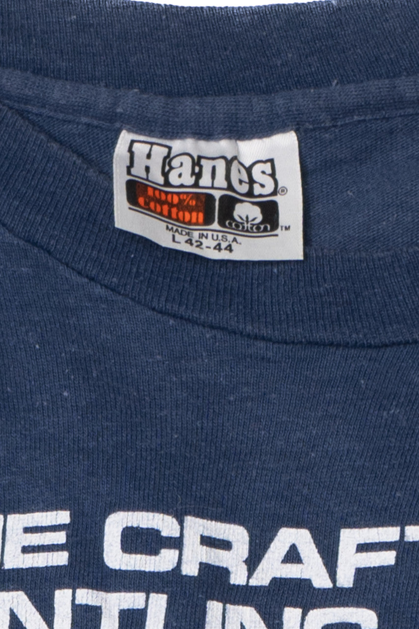 Vintage "The Craft Of Dismantling A Crab" Single Stitch T-Shirt