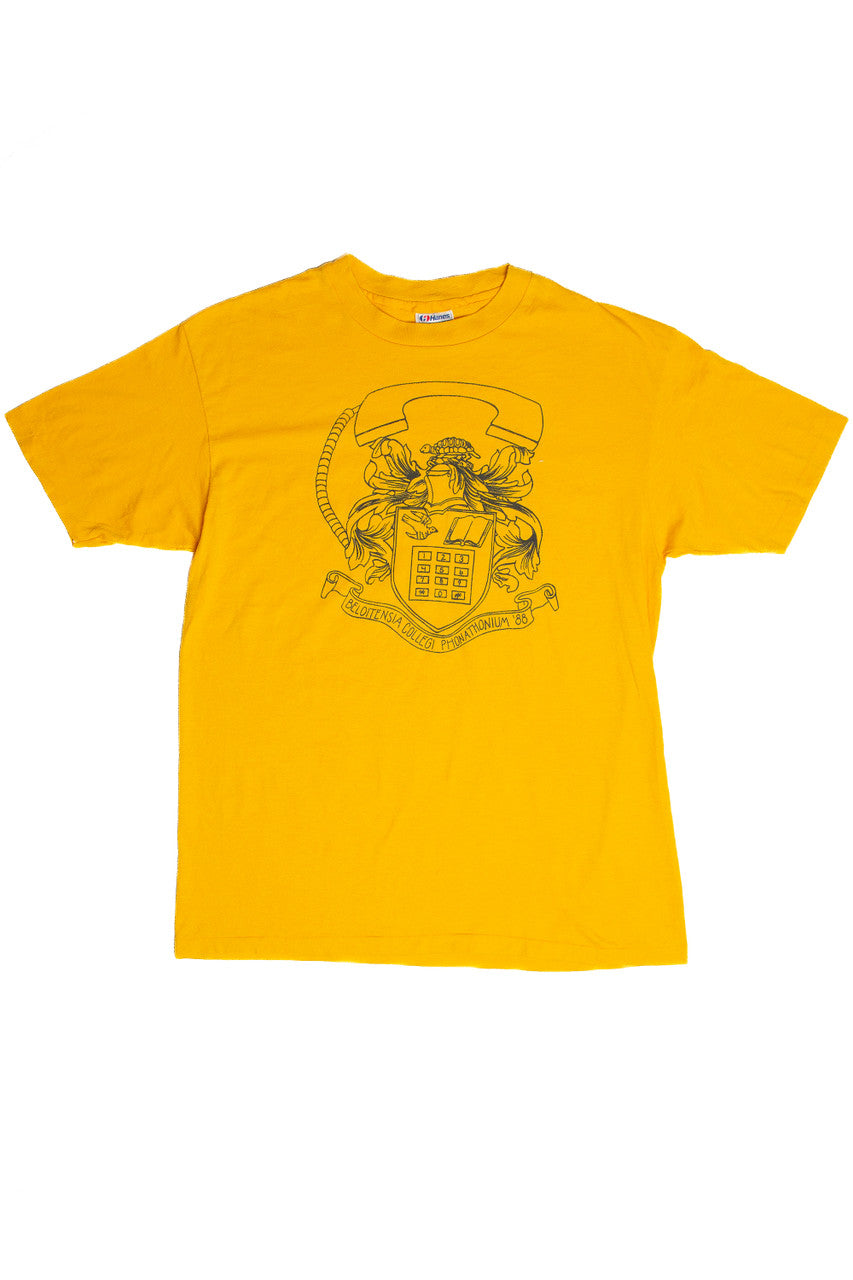 Vintage Beloit College Phone-A-Thon 1988 T-Shirt