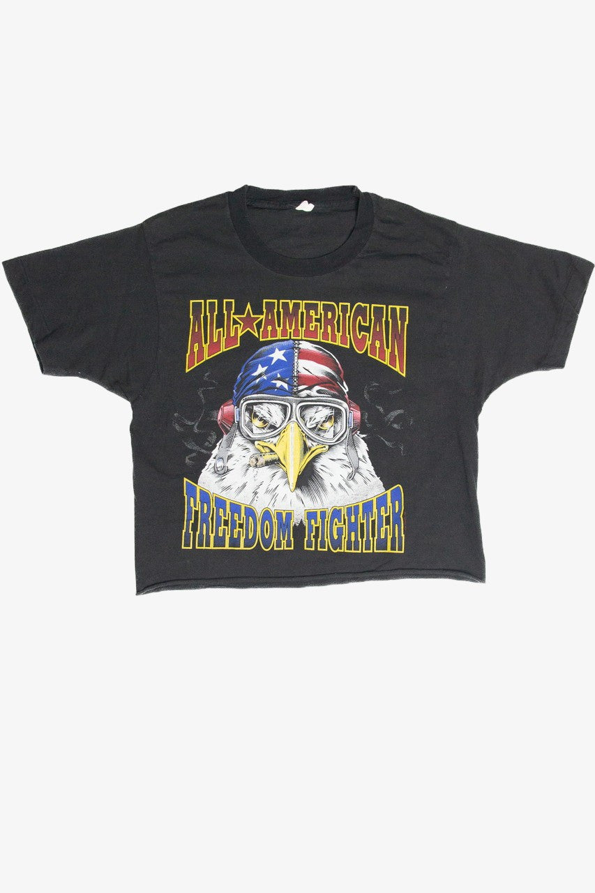 Vintage Daytona Bike Week 1996 All-American Fighter T-Shirt